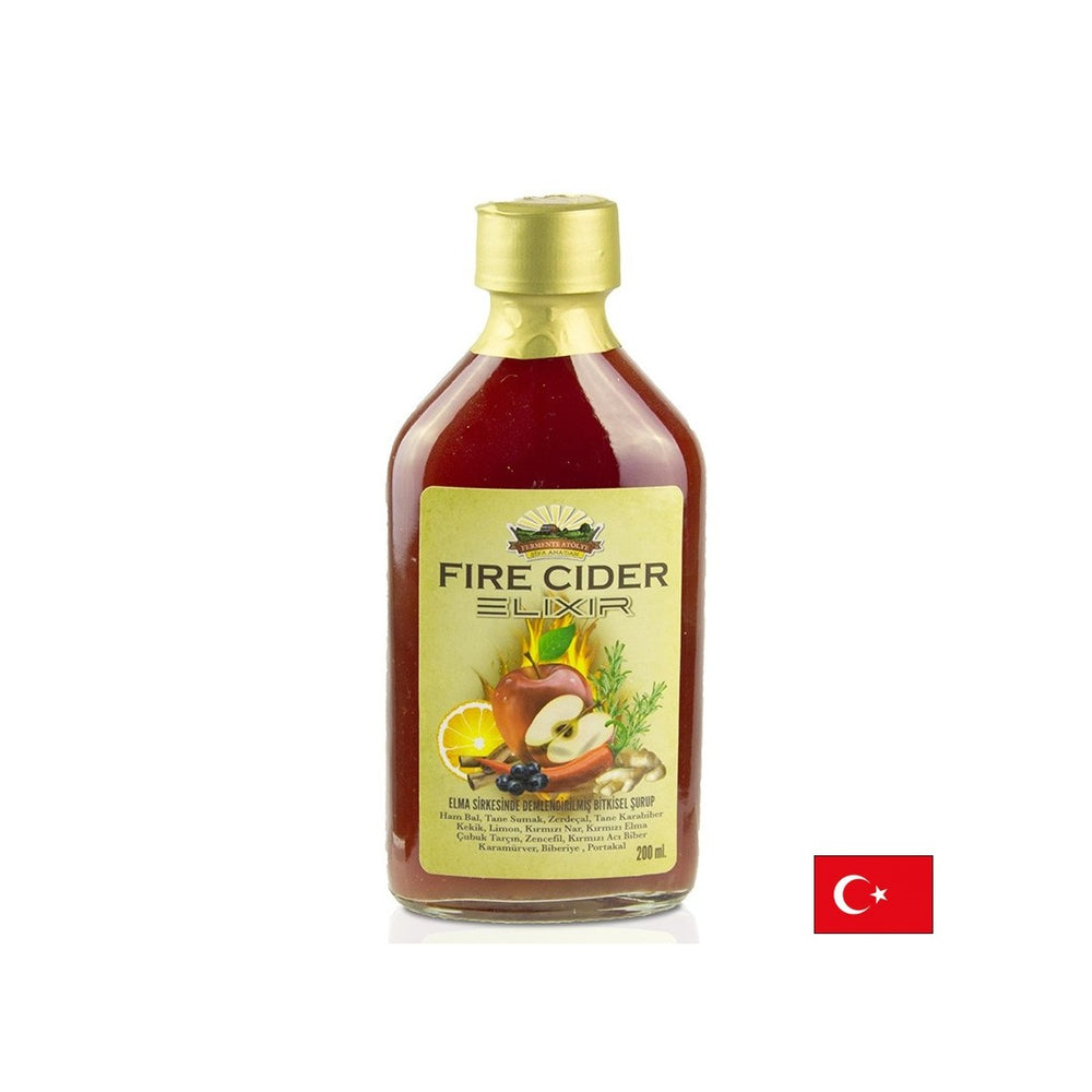 Prírodný bylinný sirup s jablkovým octom a medom - silná imunita a dobré trávenie, 200 ml, 10 dávok