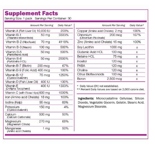 Super Vitapack - 30 balíčkov