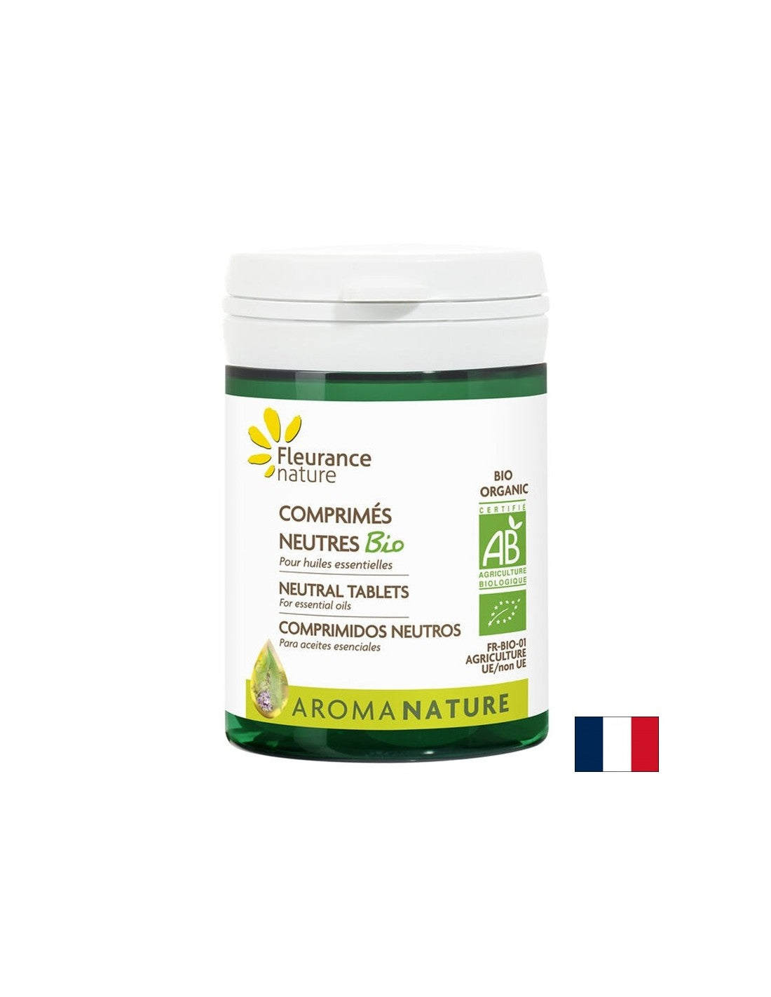 Neutrálne tablety pre éterické oleje, 60 ks.
