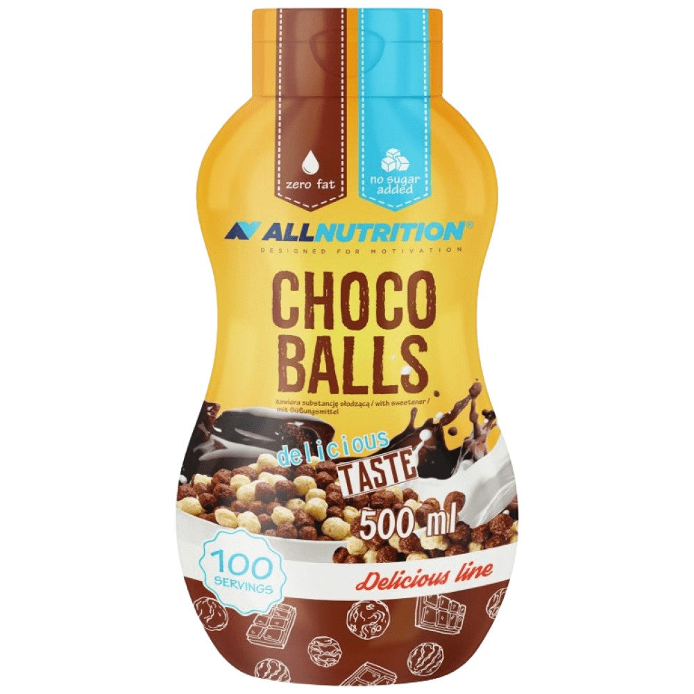 Sirup nula kalórie | Choco Balls - 500 ml