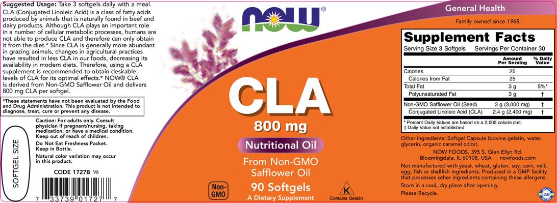 CLA 800 mg - 90 Softgels
