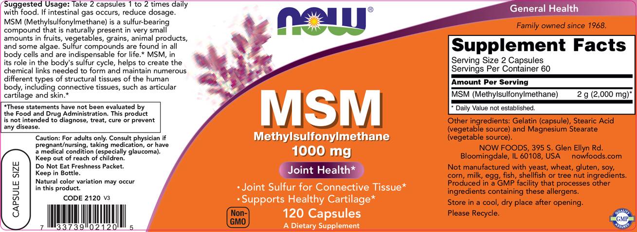 MSM 1000 mg - 240 kapsúl