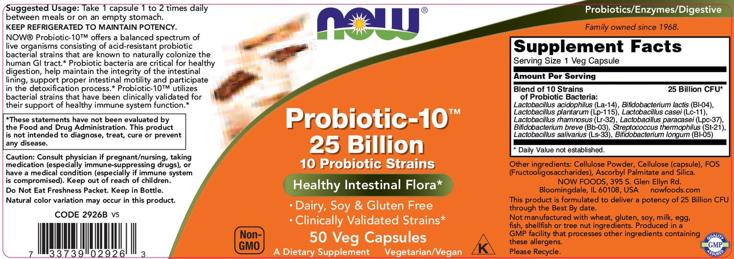 Probiotic -10 25 miliárd - 50 kapsúl