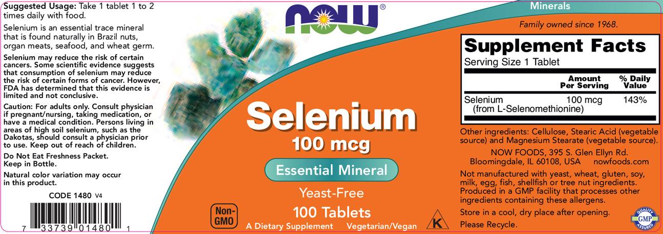Selén 100 mcg - 250 tabliet