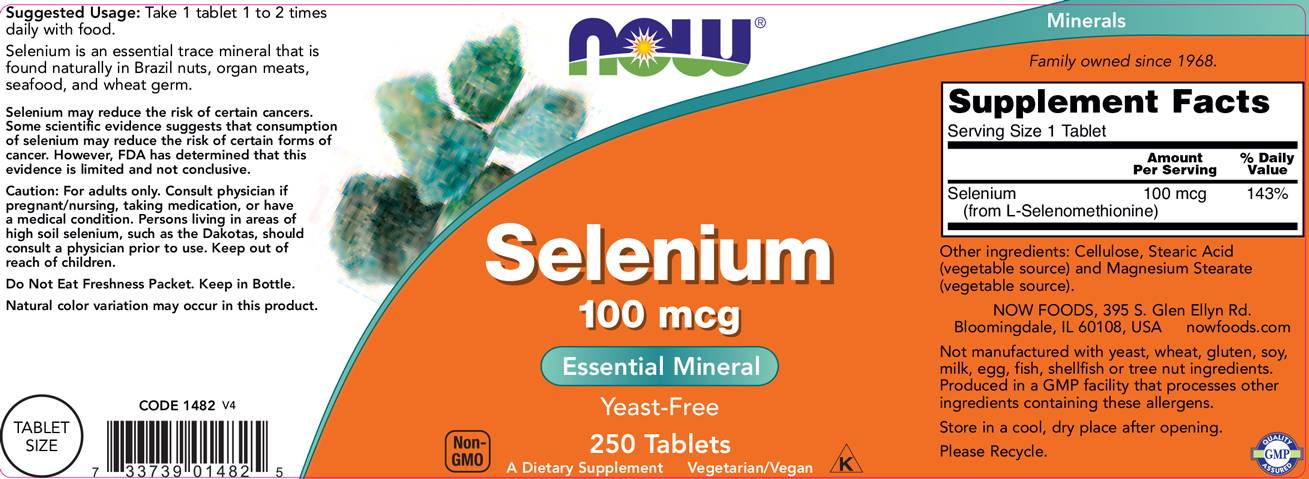 Selén 100 mcg - 250 tabliet