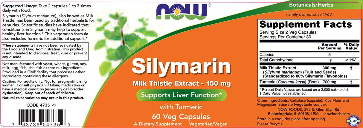 Silymarínový mliečny bodliak extrakt 150 mg - 60 kapsúl