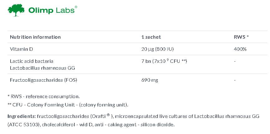 Kolonbiotic Junior - 14 vreciek