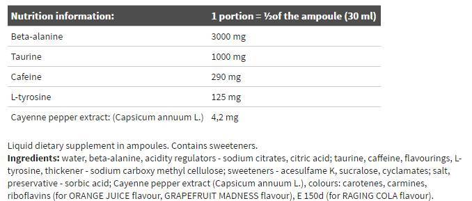Shot Redweiler - 20 x 60 ml