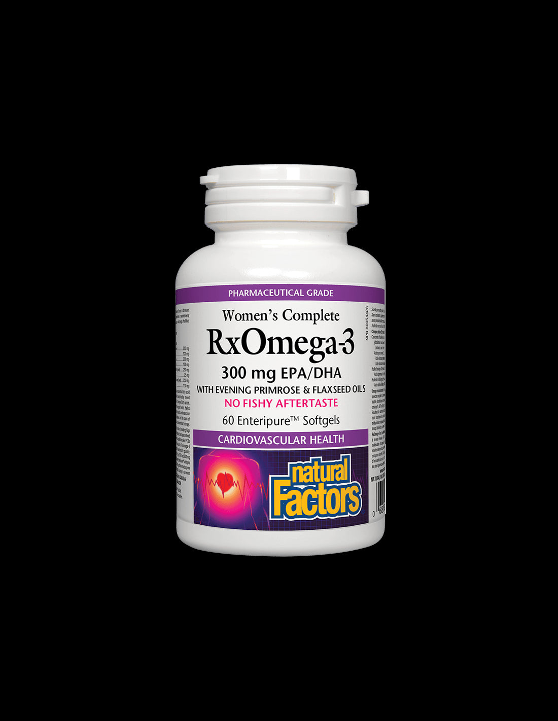 Kompletné dámske ženy Rxomega 3 1035 mg - 60 Softgels