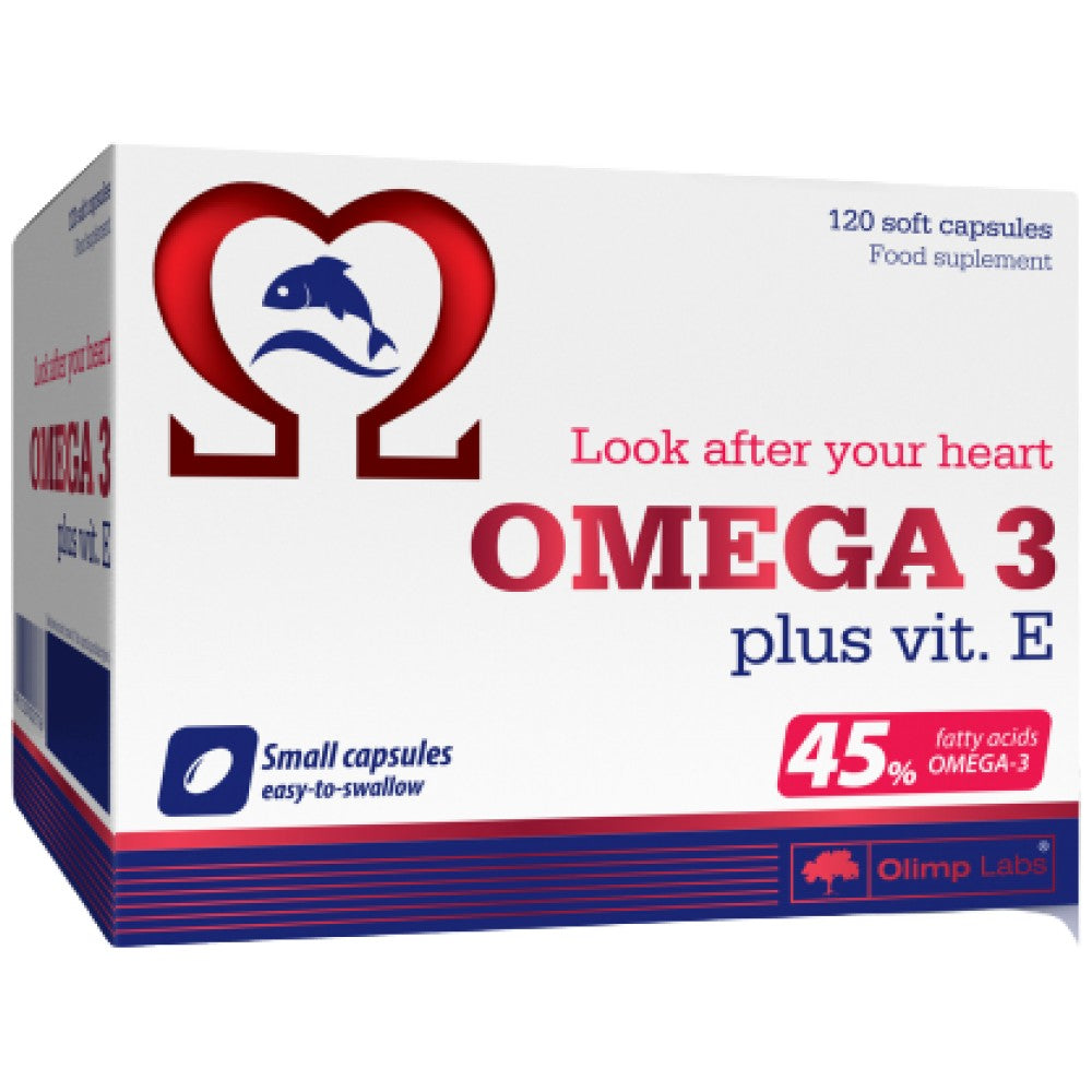 Omega 3 plus vit e 45% - 120 kapsúl