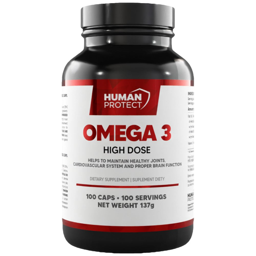 Omega 3 Vysoká dávka | s 50% EPA a 25% DHA - 100 kapsúl