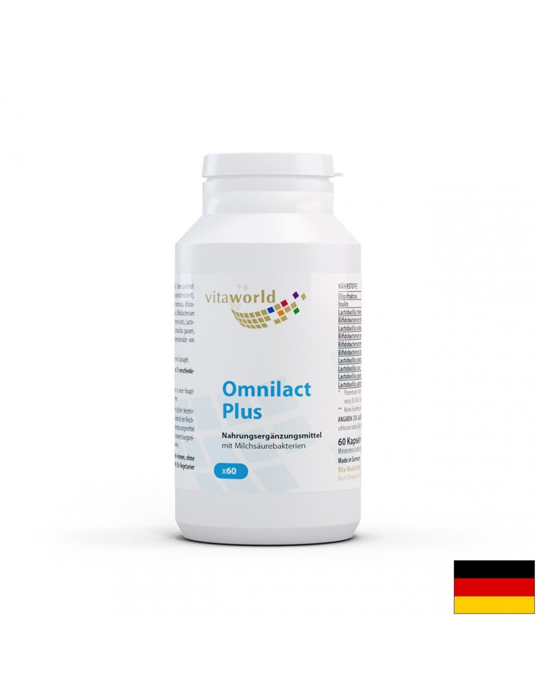 Omnilact plus / probiotický omnilak plus 10 kmeňov, 10 miliárd aktívnych probiotík, 60 kapsúl