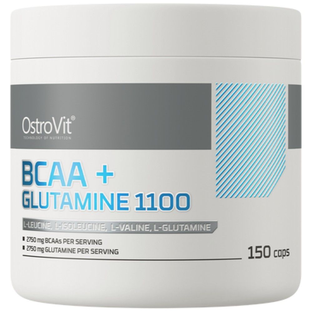 BCAA + glutamín 5500 mg - 150 kapsúl