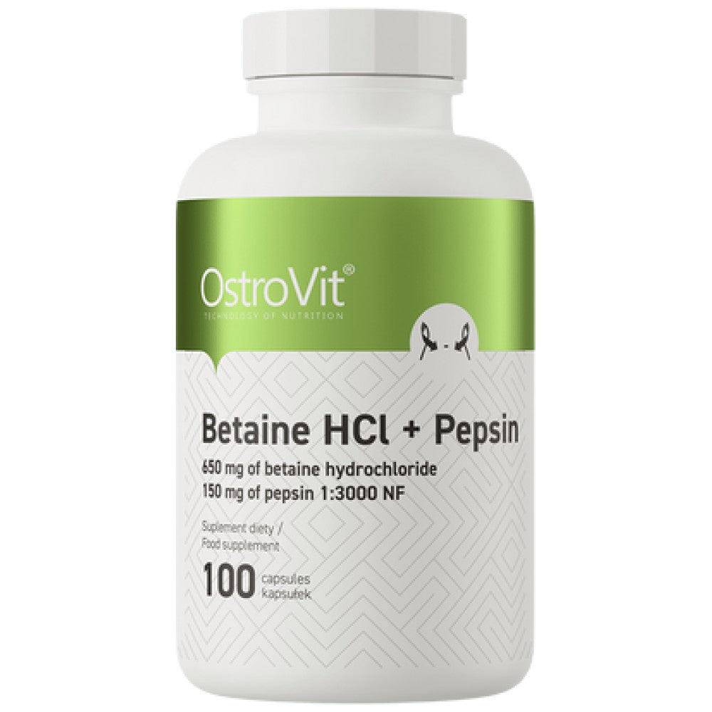 Betaine HCl + Pepsin 100 kapsúl