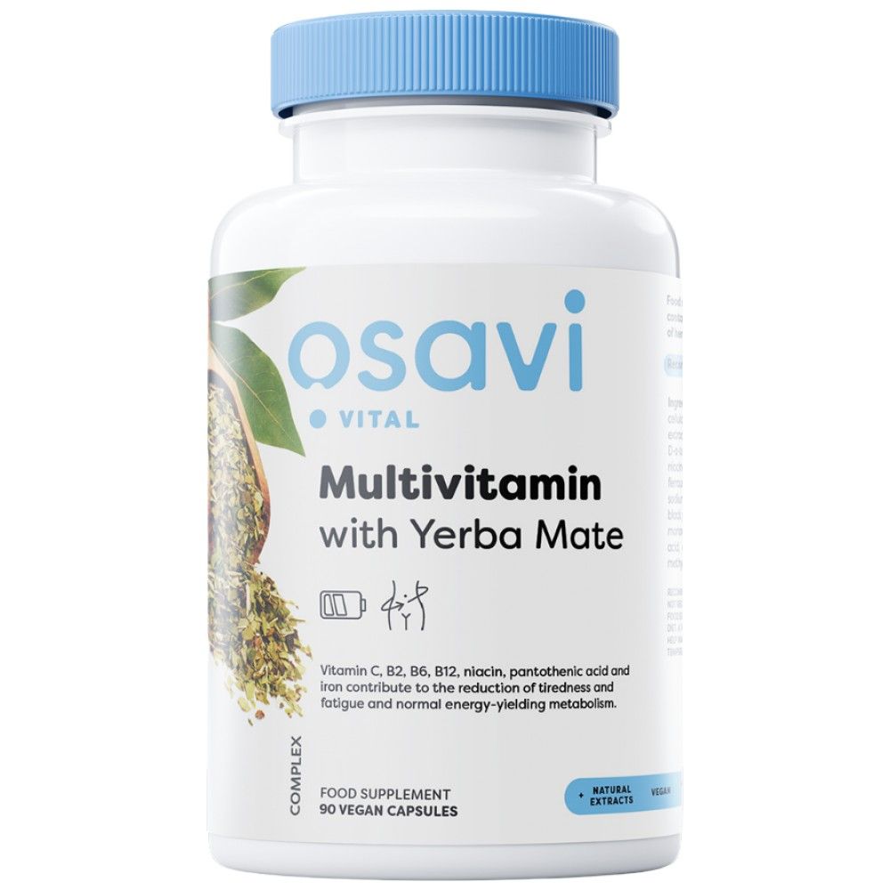 Multivitamín s Yerba Mate - 90 kapsúl