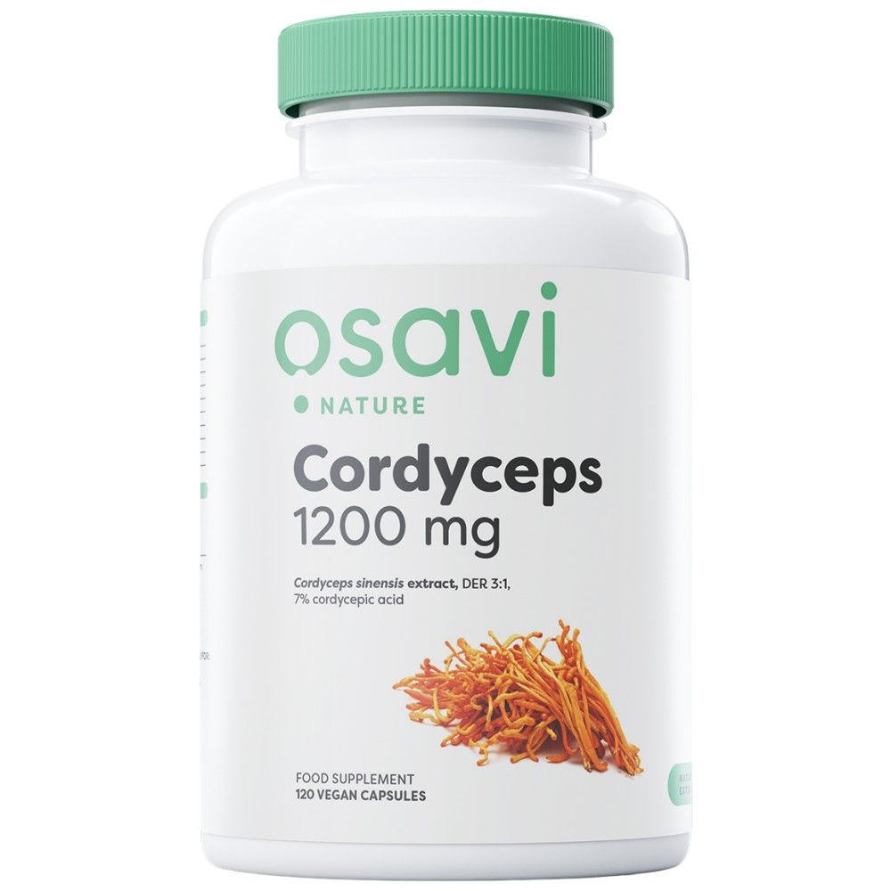 Cordyceps 1200 mg - 120 kapsúl