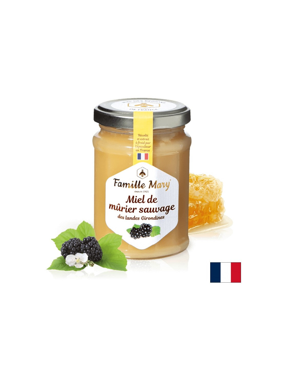Divoký mulberry med (Girondin, Francúzsko), 230 g