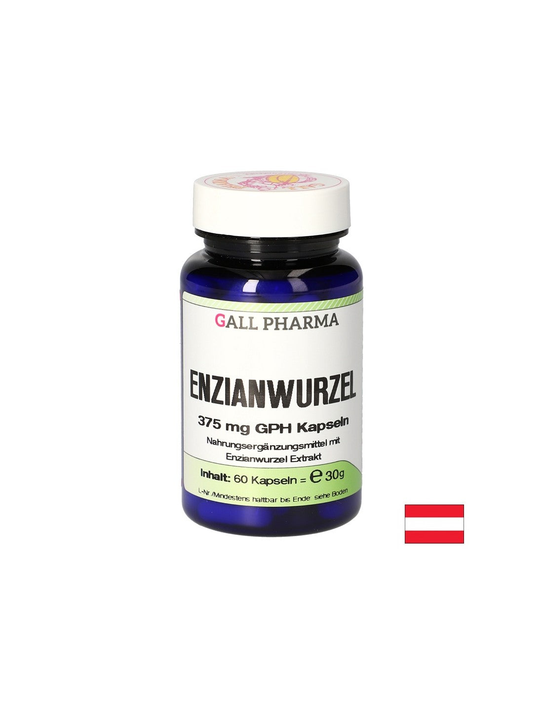 Zlepšuje trávenie - Gentian (extrakt z koreňového), 60 kapsúl