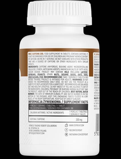 Kofeín 200 - 110 таблетки