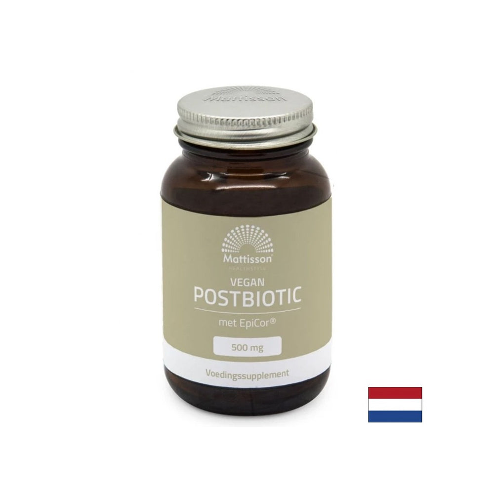 Postbiotický (vegánsky) - črevné pohodlie a imunitná podpora, 500 mg x 60 kapsúl