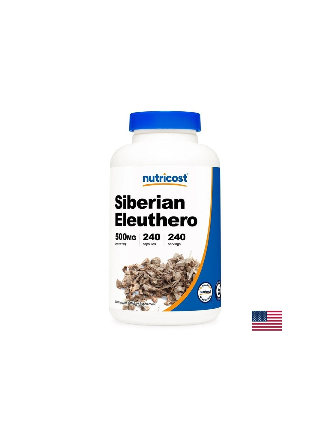 Zvyšuje energiu a imunitu - sibírsky ženšen, 500 mg x 240 kapsúl