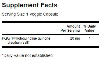 PQQ 20 mg / pyrrolochinolín Quinón - 30 kapsúl