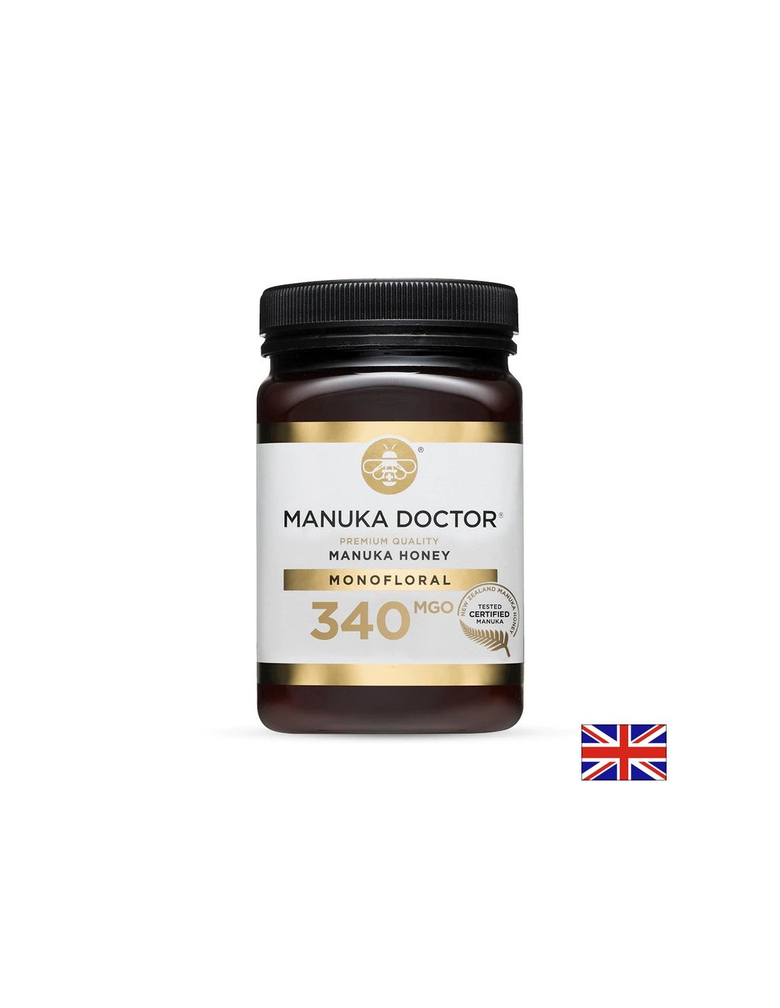 Monofloral Manuka Honey s prémiou (340 mgo), 500 g