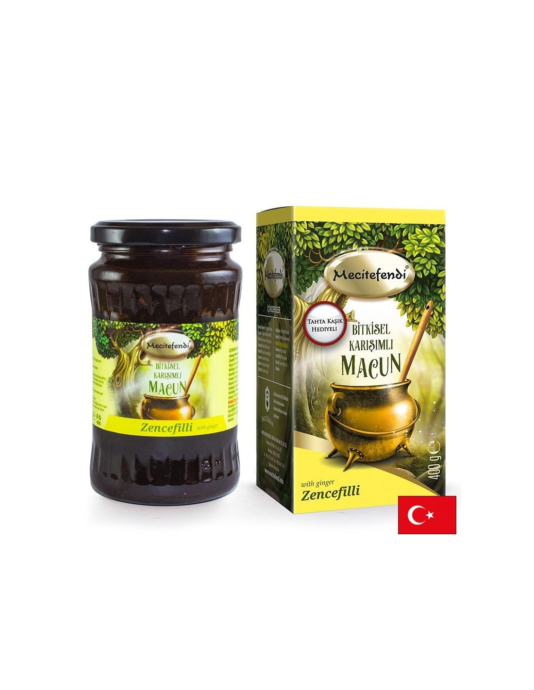 Bylinná pasta s zázvorom - imunita a respiračný systém, 400 g
