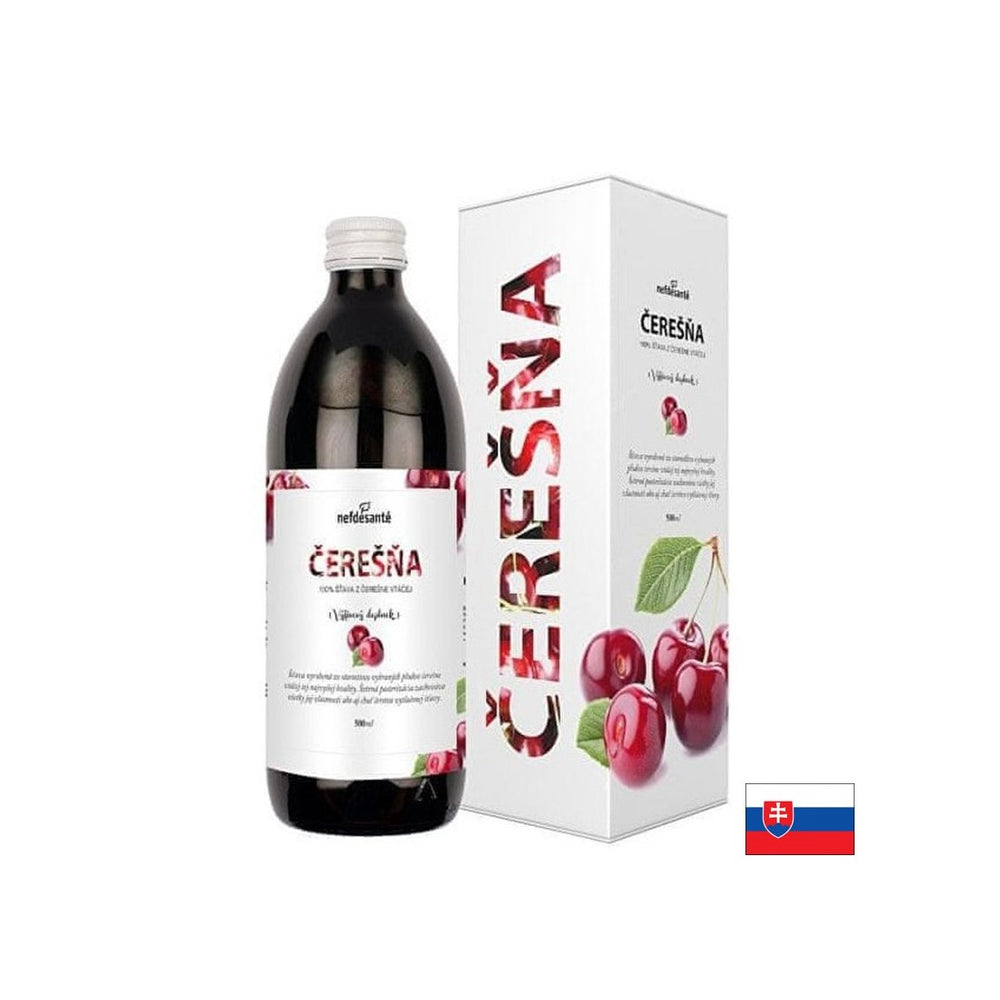 Divoká čerešňová šťava pre zdravé kĺby - na zápal a dna, 500 ml, 10 dávok