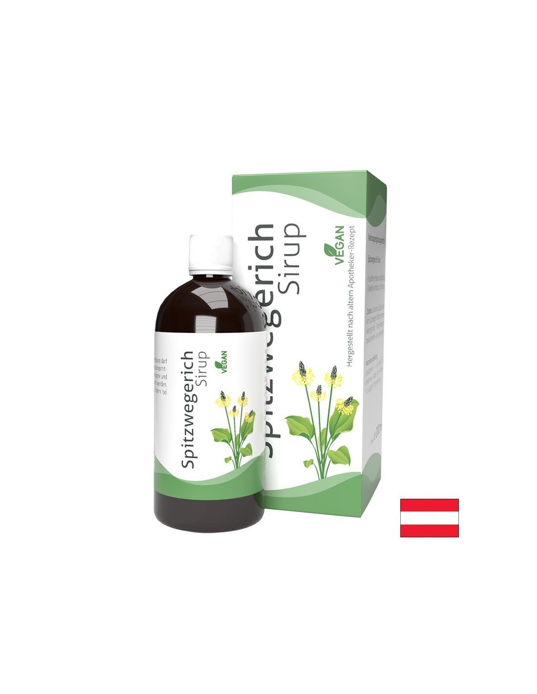 Pre respiračné problémy - Plantain s úzkym listom, sirup 200 ml