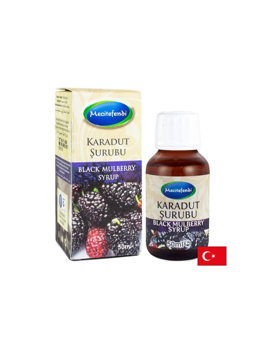 Čierny morberry sirup - imunostimulant a antioxidant, 50 ml