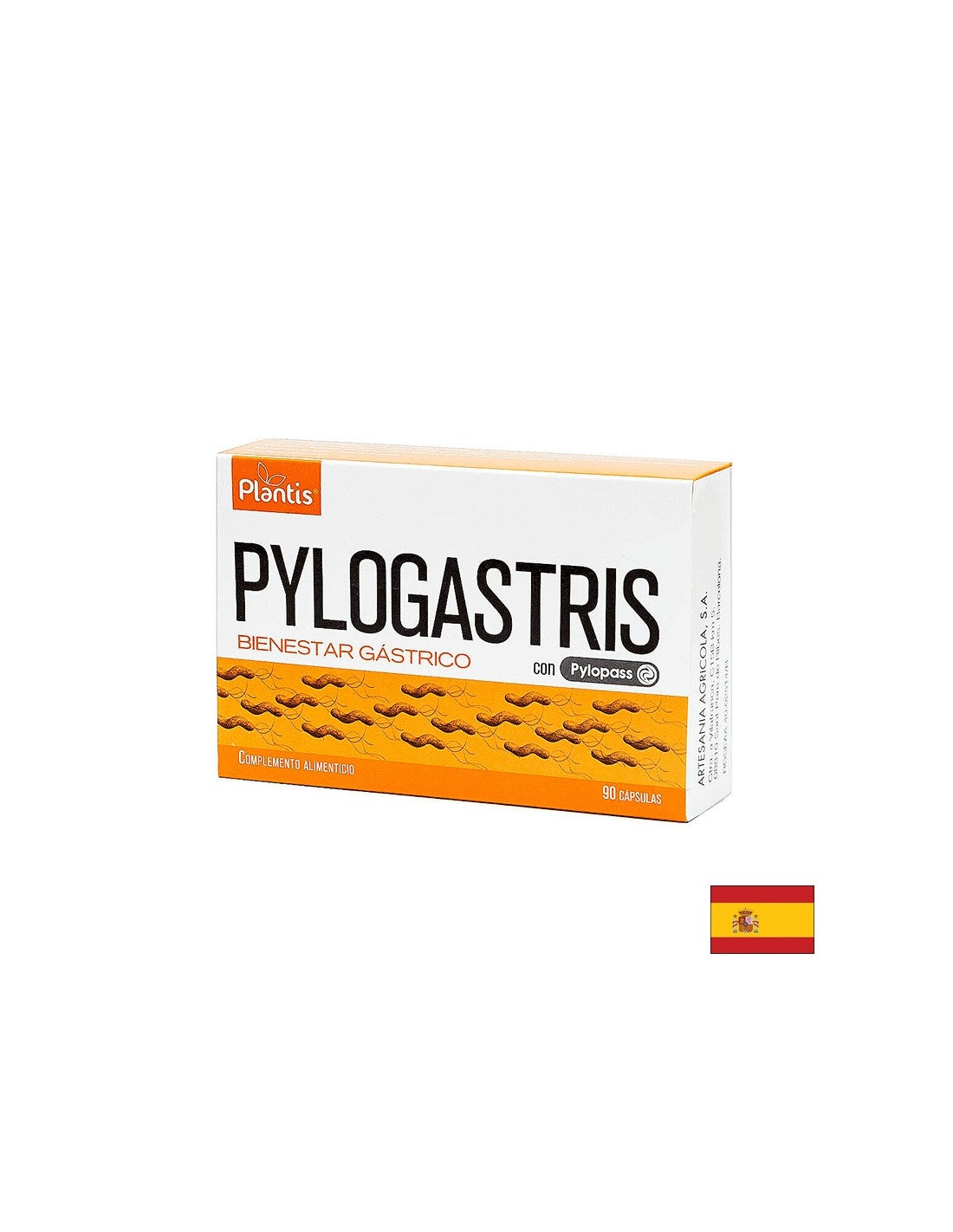 Zdravie čreva - pylogastris - probiotikum (L. reuteri) 100 mg a vápnik 135 mg a horčík 28 mg, 90 kapsúl