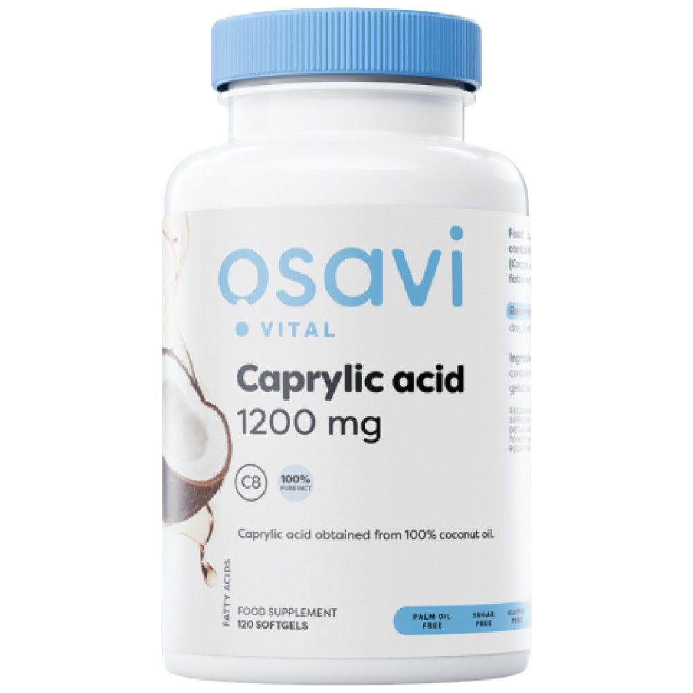 Kyselina kapsuly 1200 mg - 120 gélových kapsúl