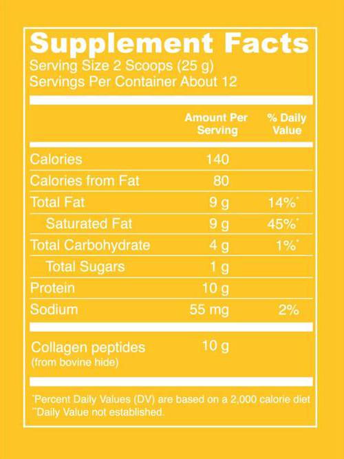 Colagen Creamer/Keto Coffee Colagen Peptides - 293 gramov