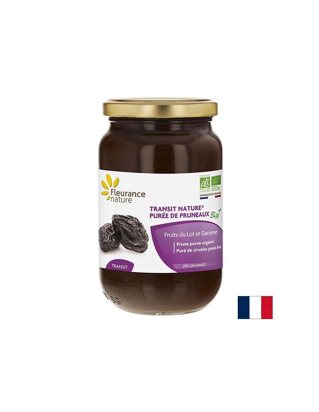 Tréner Puree Transit Nature - Organic, 295 G Fleurance Príroda