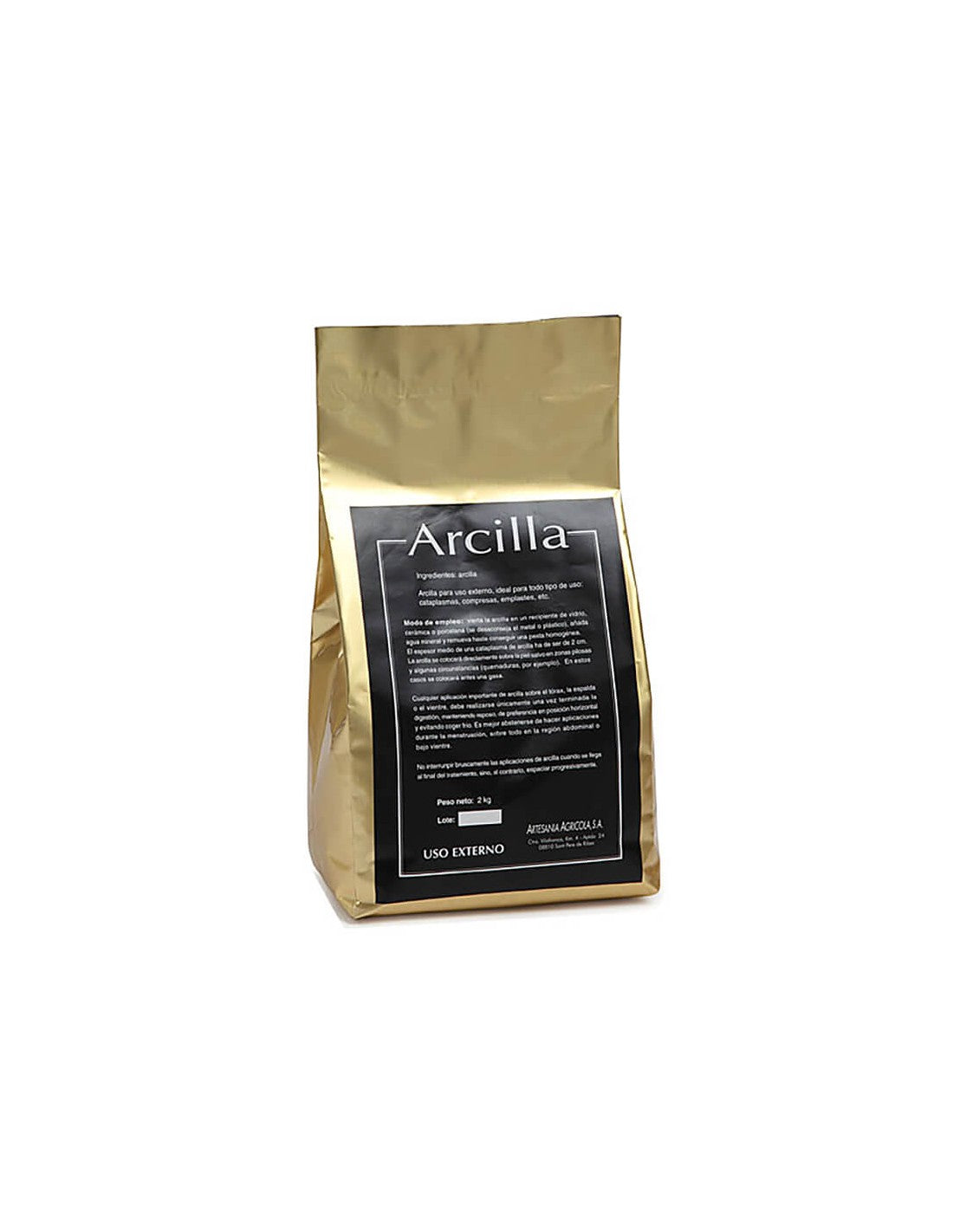 Arcilla - Liečivý ílový prášok, 2 kg Arte<tc>san</tc>oi