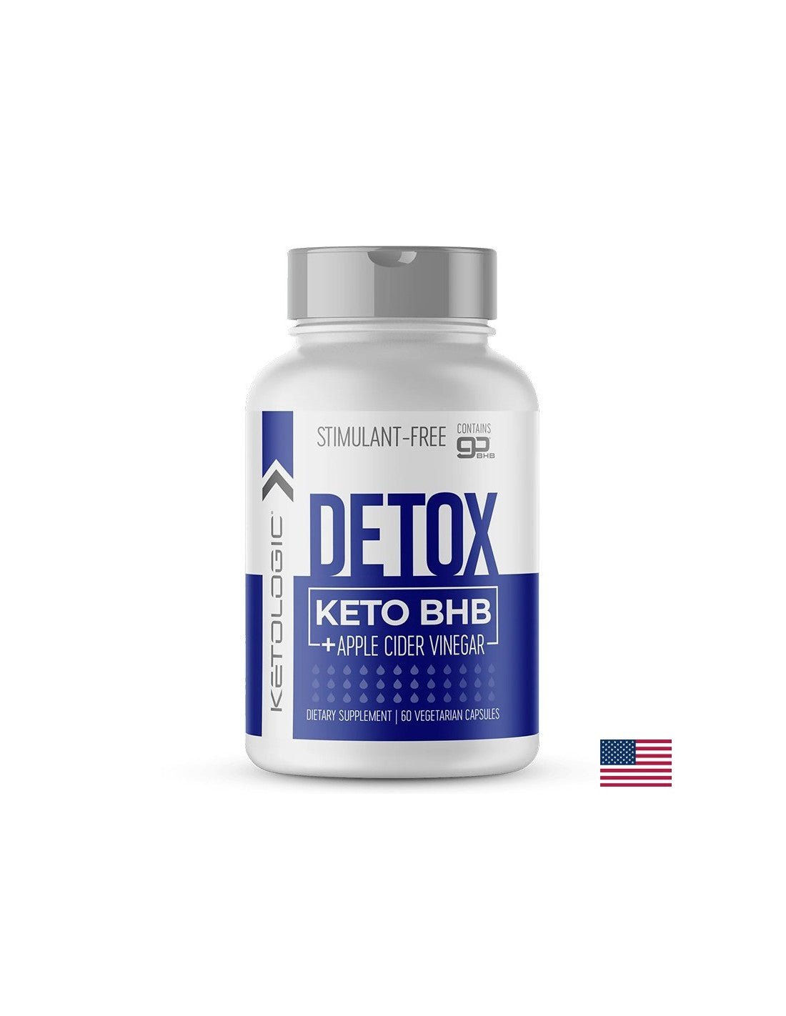 Redukcia hmotnosti - Detox Keto BHB + jablčný ocot, 60 kapsúl