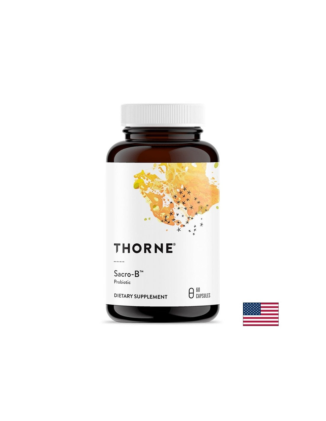 Sachcharomyces bullardi Sacro-B ™ probiotic, 5 miliárd aktívnych probiotík x 60 kapsúl