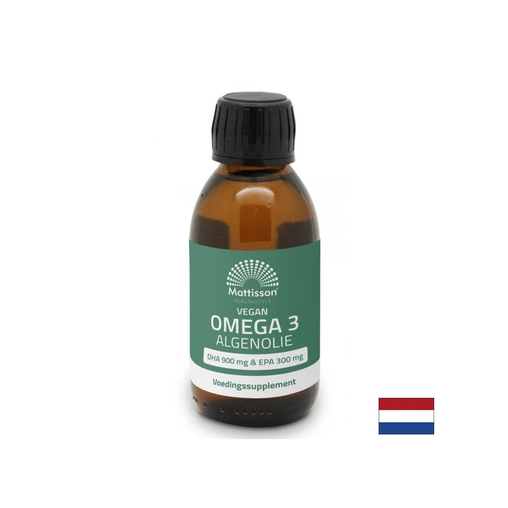 Kardiovaskulárny a nervový systém - vegan Omega -3 Algenolie, 150 ml