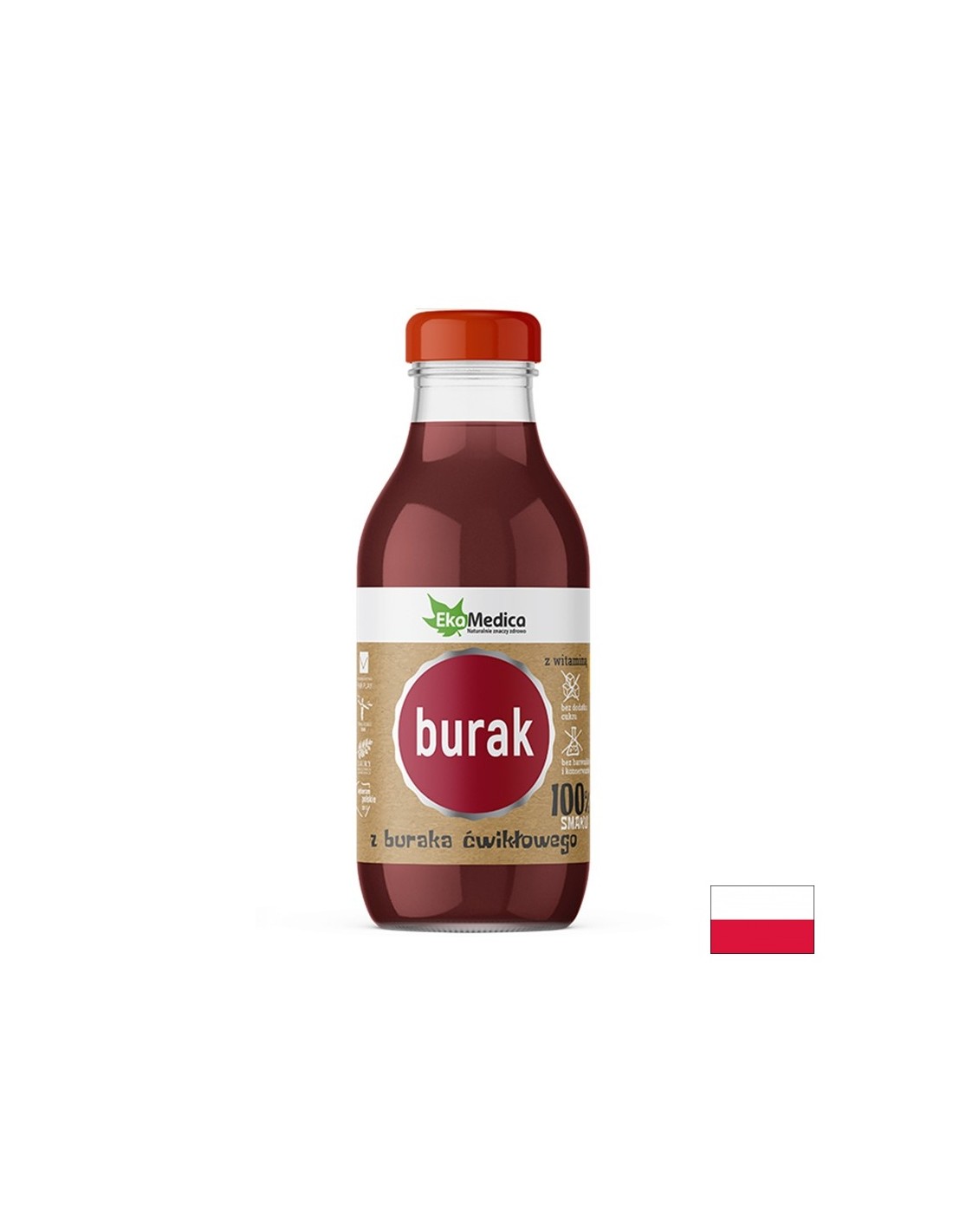 Sirup červenej repy s vitamínom C - pre anémiu a únavu, 300 ml