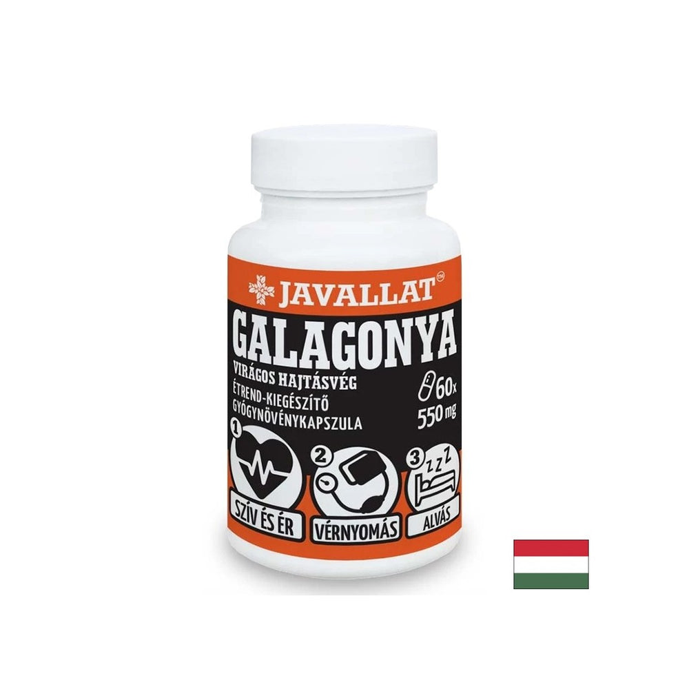 Kardiovaskulárny systém - Hawthorn (Leaf and Flower), 550 mg x 60 kapsúl