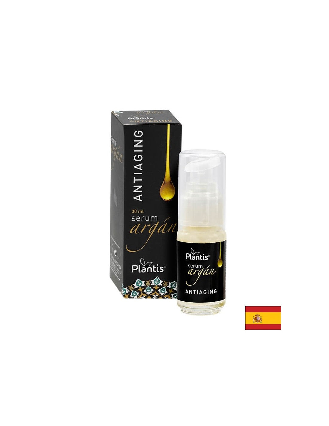 Sérum tváre s arganovým olejom, Vit. Kyselina E a hyalurónová - Sérum Argán Plantis®, 30 ml