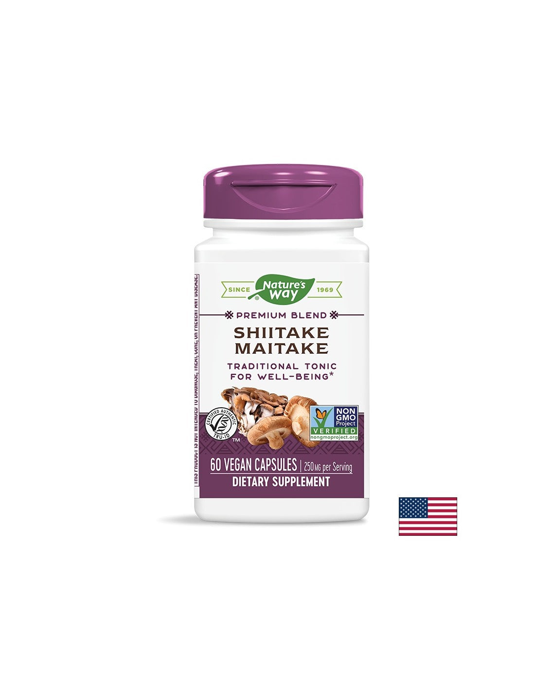 Shiitake & Maitake 250 mg - 60 kapsúl