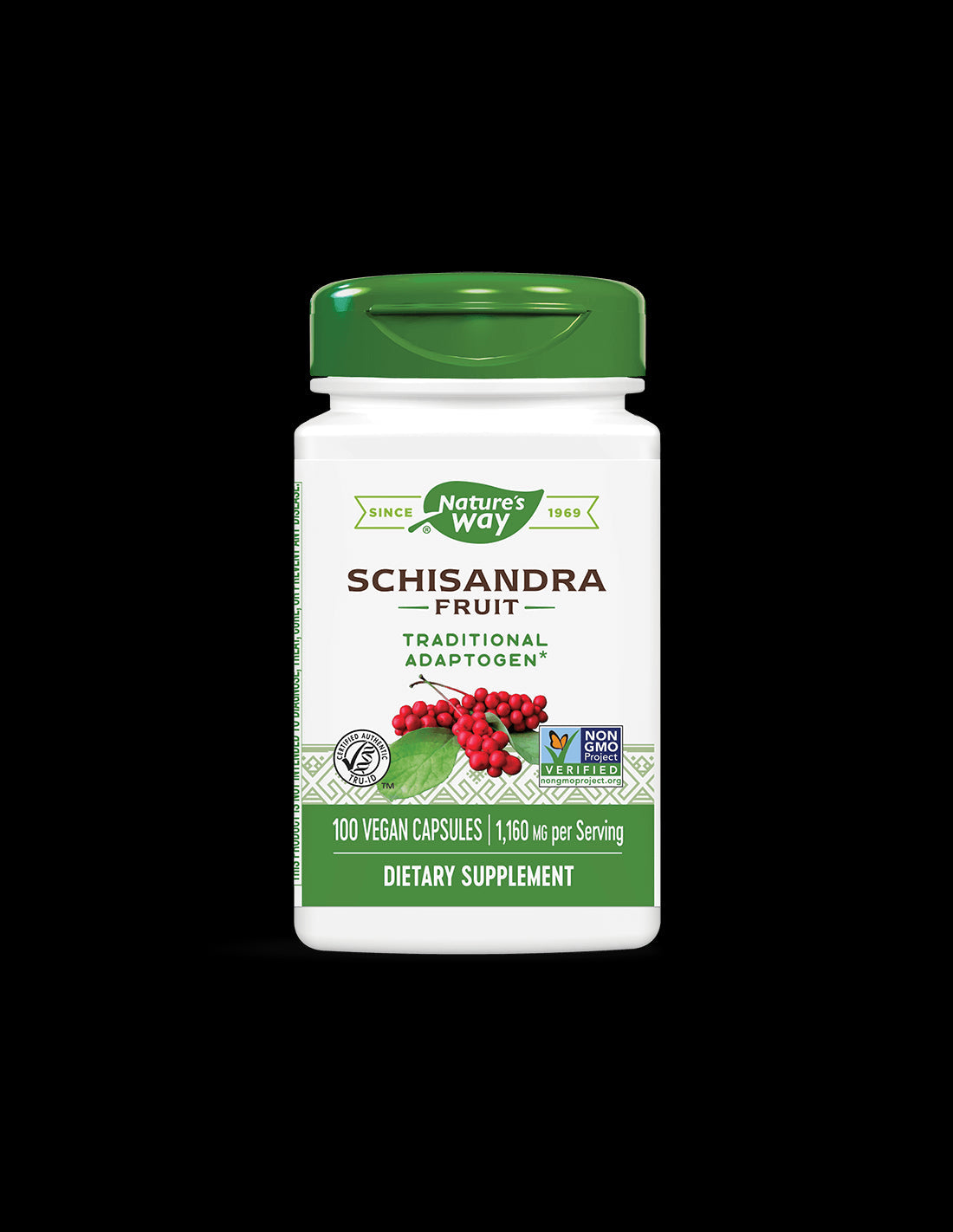 Schisandra Fruit 580 mg - 100 capsules - Nutra Best Europe