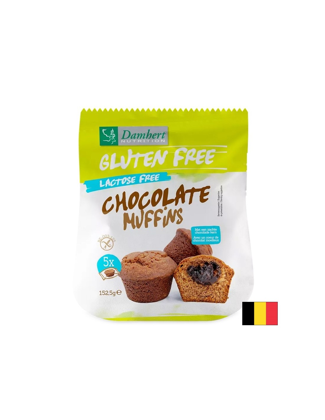 Čokoládové muffiny (bez lepku a laktózy), 152 g