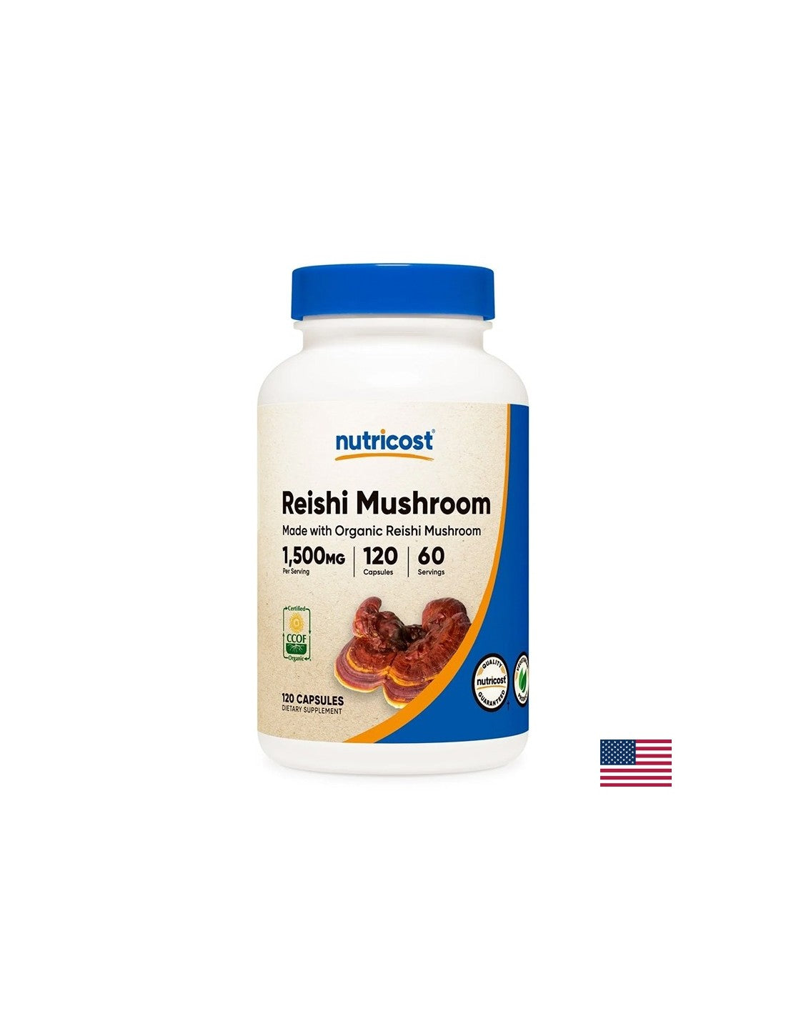 Silná imunita, energia a tón - Reishi, 750 mg x 120 kapsúl