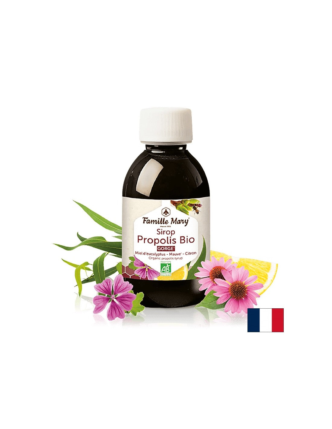 Sirup pre zdravé hrdlo s biologickým propolisom, 150 ml