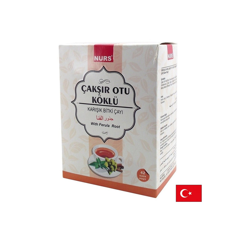 Zmiešaný bylinný čaj s koreňom ferula - energia a mužská účinnosť, 42 filtračných vreciek