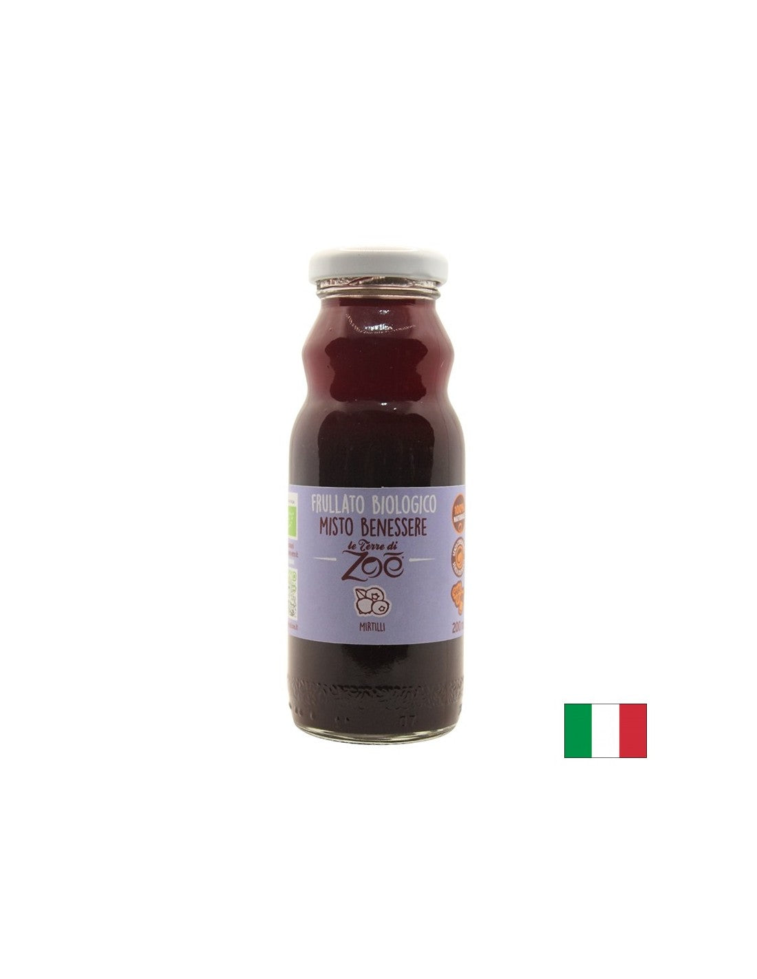 Smoothies s čučoriedkami, Bio, 200 ml
