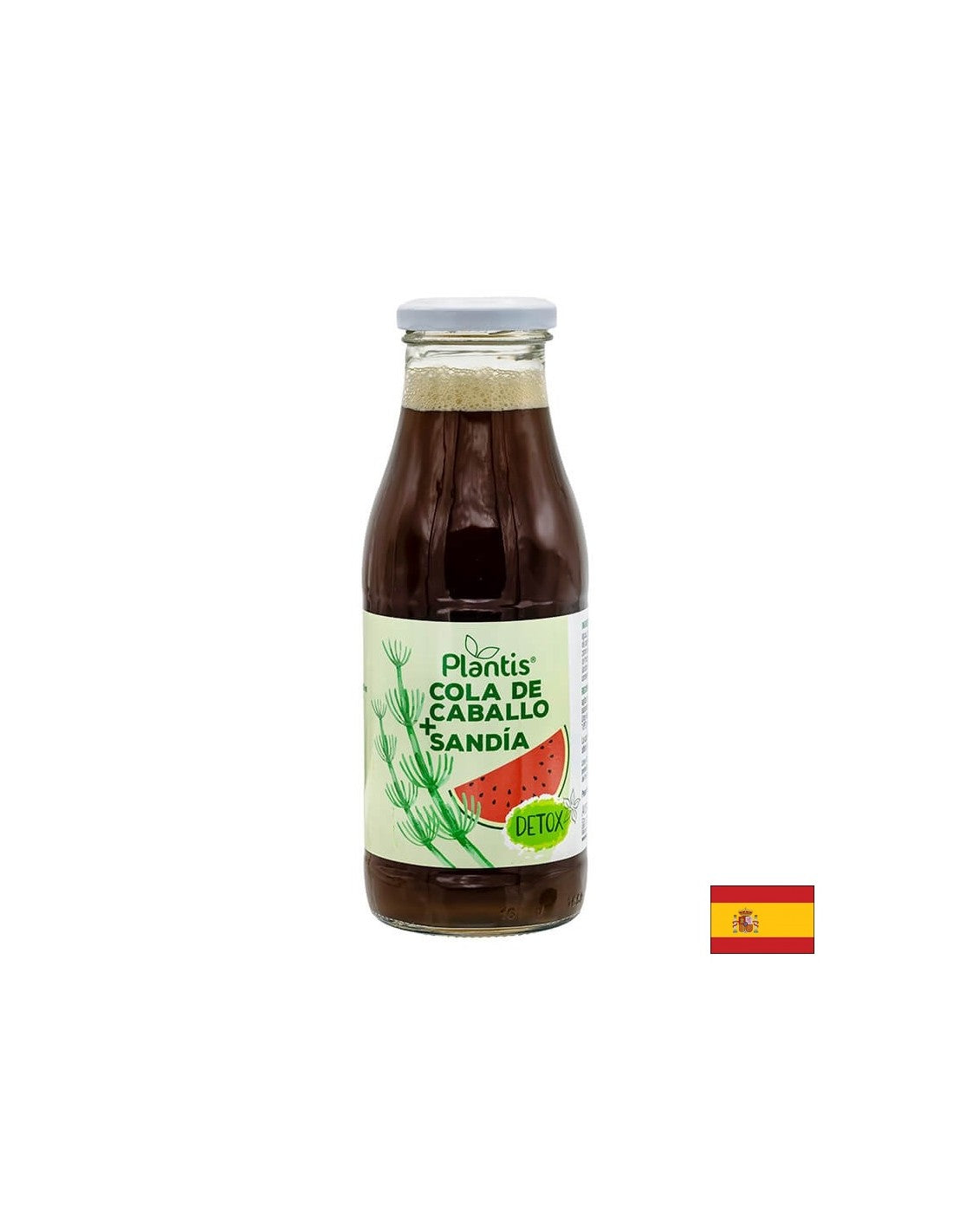Melónový a prasličkový sirup s drenážnym účinkom - Cola de caballo + <tc>san</tc>dia Plantis® - diuretikum, 500 ml